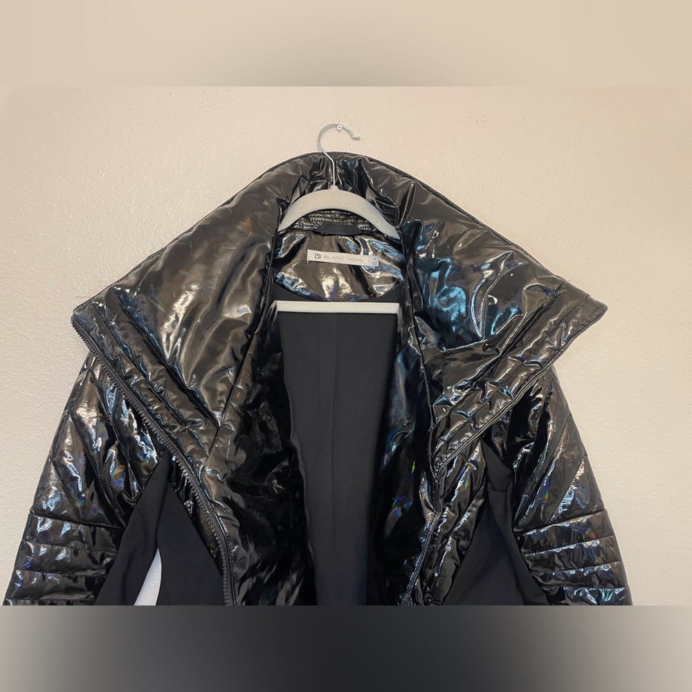 Blank Noir‎ Women’s Motion Panel Black Puffer Size M - Picture 8 of 15
